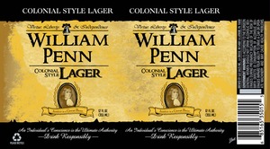 Gjs Sales, Inc. William Penn Lager May 2013