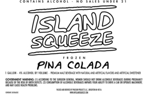 Island Squeeze Pina Colada