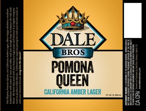Pomona Queen California Amber Lager May 2013