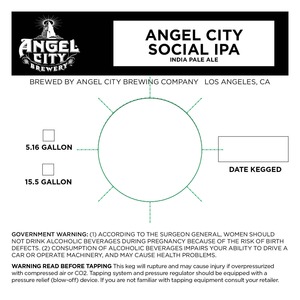 Angel City Social IPA May 2013