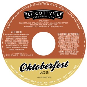 Ellicottville Brewing Company Oktoberfest May 2013