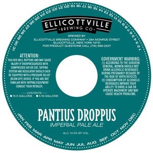 Ellicottville Brewing Company Pantius Droppus May 2013