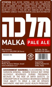 Malka Pale Ale June 2013