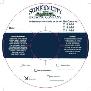 Sunken City Brewing Company July 2013