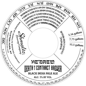 He'brew Death Of A Contract Brewer Black