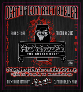 He'brew Death Of A Contract Brewer Black