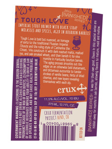 Crux Fermentation Project Tough Love August 2013