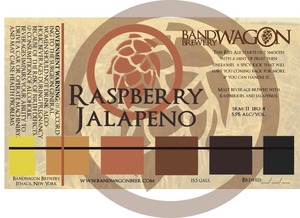 Bandwagon Brewery Raspberry Jalapeno July 2013