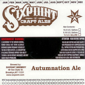 Sixpoint Craft Ales Autumnation