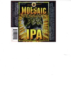 Black Diamond Brewing Company Moesaic Session IPA July 2013