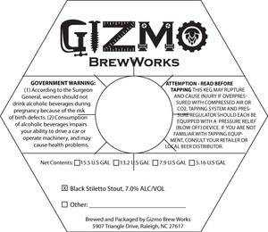 Gizmo Brew Works Black Stiletto