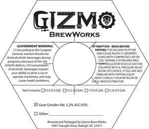Gizmo Brew Works Gear Grinder