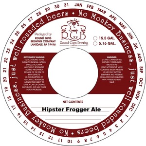 Hipster Frogger Ale 