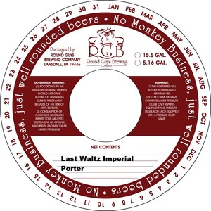 Last Waltz Imperial Porter 