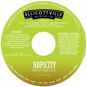 Ellicottville Brewing Company Hopicity India Pale Ale