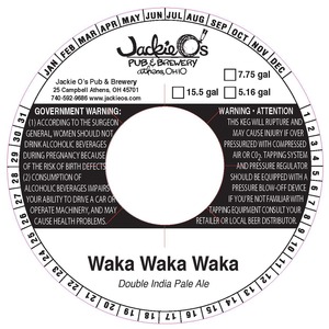 Jackie O's Waka Waka Waka August 2013