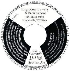 Brigadoon Brewery Scottish Ale