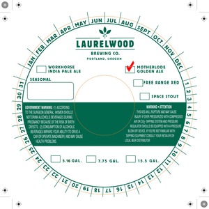 Laurelwood Brewing Co Mother Lode
