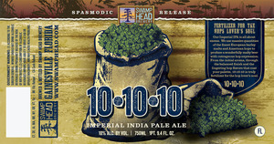 Swamp Head Brewery 10-10-10
