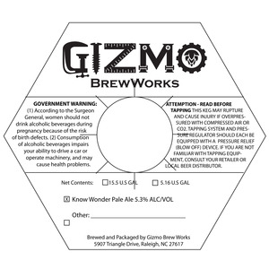 Gizmo Brew Works Know Wonder