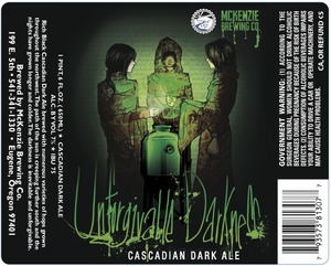 Mckenzie Brewing Company Unforgivable Darkness September 2013