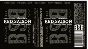 Black Shirt Brewing Co American Red Saison September 2013