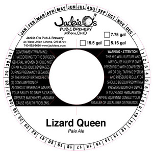 Jackie O's Lizard Queen September 2013