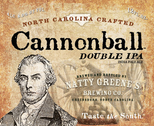 Natty Greene's Brewing Company Cannonball Double IPA September 2013