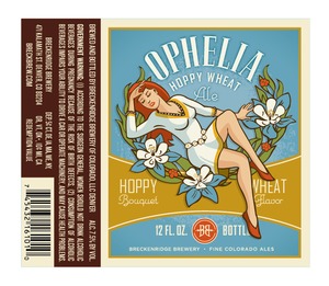 Breckenridge Brewery Ophelia Hoppy Wheat Ale
