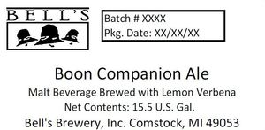 Bell's Boon Companion Ale October 2013