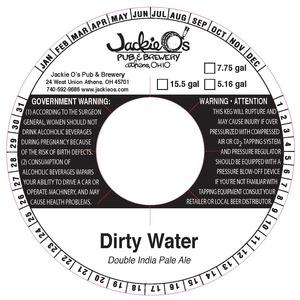Jackie O's Dirty Water October 2013