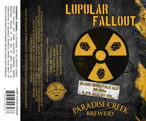 Paradise Creek Brewery Lupular Fallout November 2013