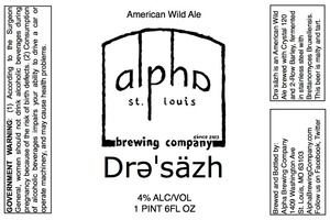 Alpha Brewing Company Dresazh November 2013
