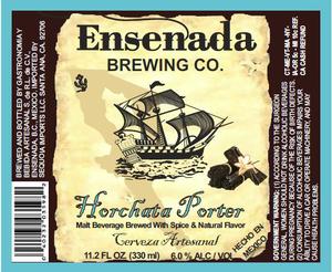 Ensenada Brewing Company Horchata Porter November 2013