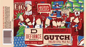 Defiance Brewing Co. Gutch November 2013