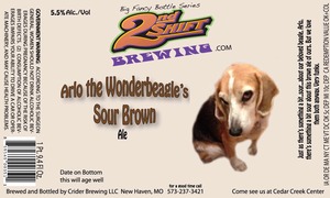 2nd Shift Brewing Arlo The Wonderdog's Sour Brown November 2013