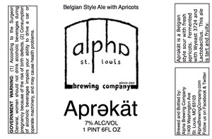 Alpha Brewing Company Aprekat November 2013
