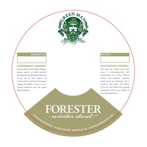 Green Man Brewery Forester