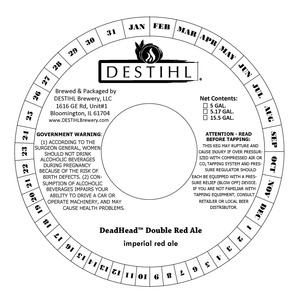 Destihl Deadhead Double Red Ale November 2013