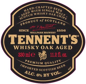 Tennent's Whisky Oak Aged November 2013