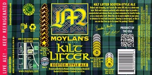 Moylans Brewing Company Kilt Lifter Scotch - Style Ale November 2013
