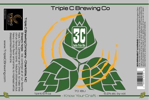 Triple C Brewing Company 3c December 2013