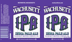 Wachusett Brewing Company Wachusett IPA December 2013