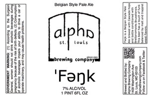 Alpha Brewing Company Fenk