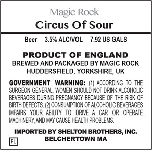 Magic Rock Circus Of Sour
