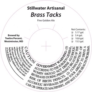 Stillwater Artisanal Brass Tacks