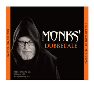Abbey Brewing Company Monks' Dubble December 2013