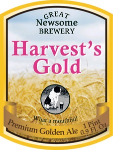 Great Newsome Brewery Harvest's Gold December 2013