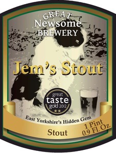 Great Newsome Brewery Jem's Stout December 2013