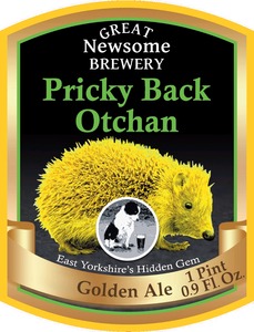 Great Newsome Brewery Pricky Back Otchan